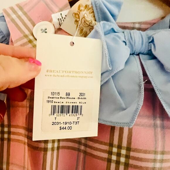 TBBC Beatrice Bow Blouse 3T - Picture 5 of 5